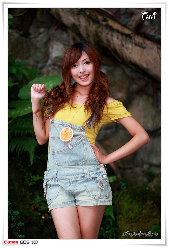 台湾清纯美女-Tami-兒童育樂中心外拍